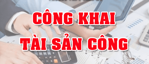 Công khai danh mục tài sản công năm 2023