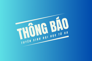 Thông báo tuyển sinh đào tạo trực tuyến từ năm năm 2025