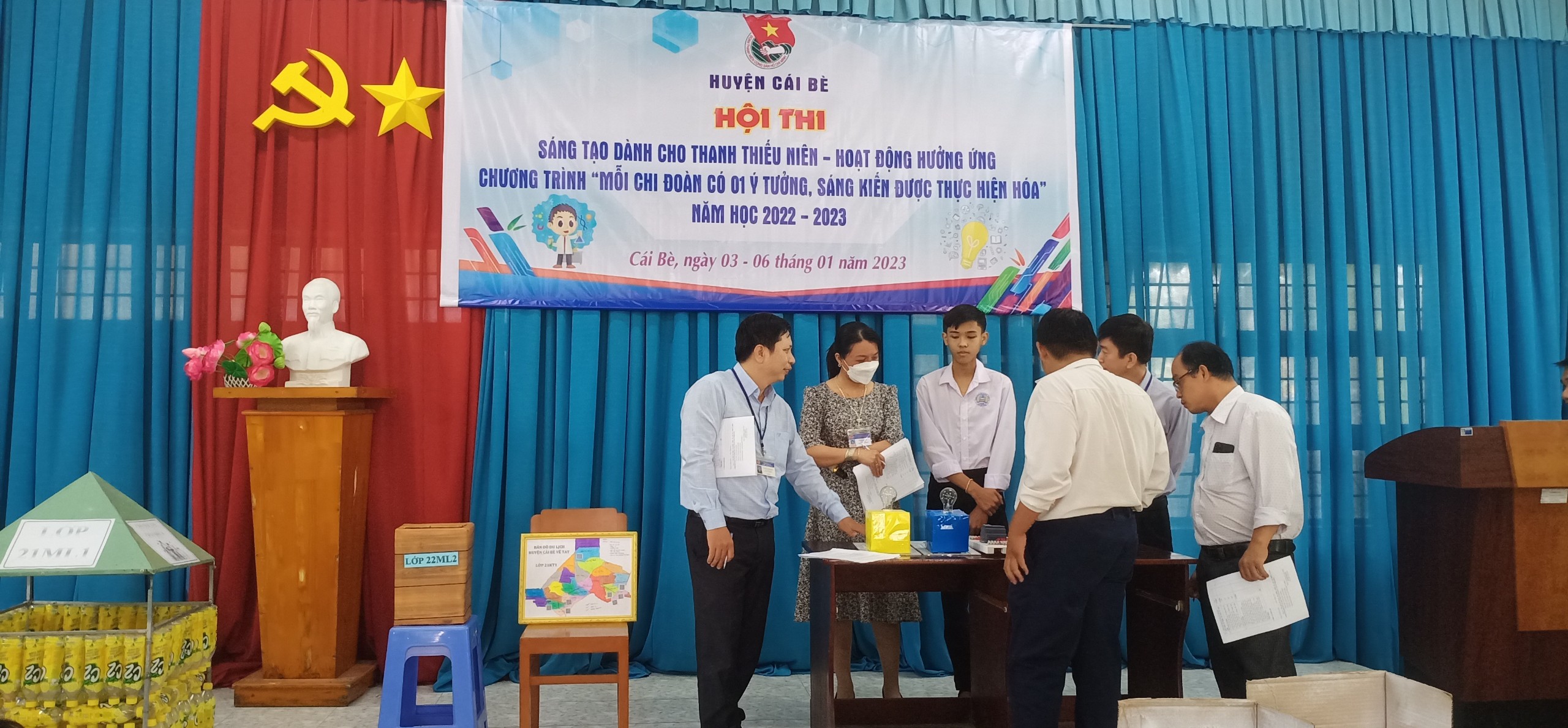 Tổ chức cuộc thi sáng tạo cho thanh niên, thiếu niên năm học 2022-2023